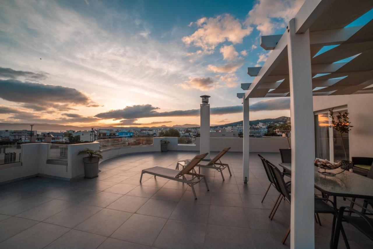 Home Sweet Home - Big Balcony With Great View Kíssamos Exteriér fotografie