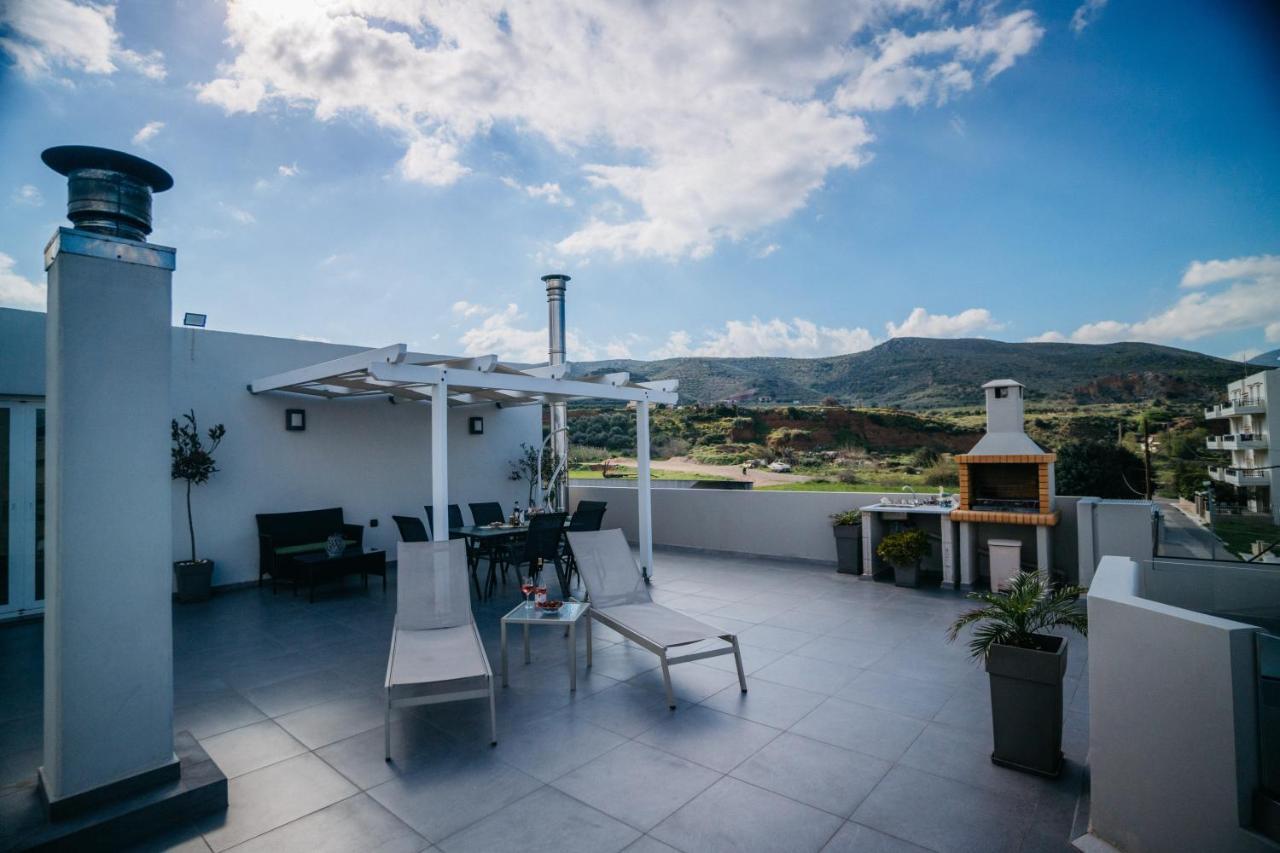 Home Sweet Home - Big Balcony With Great View Kíssamos Exteriér fotografie
