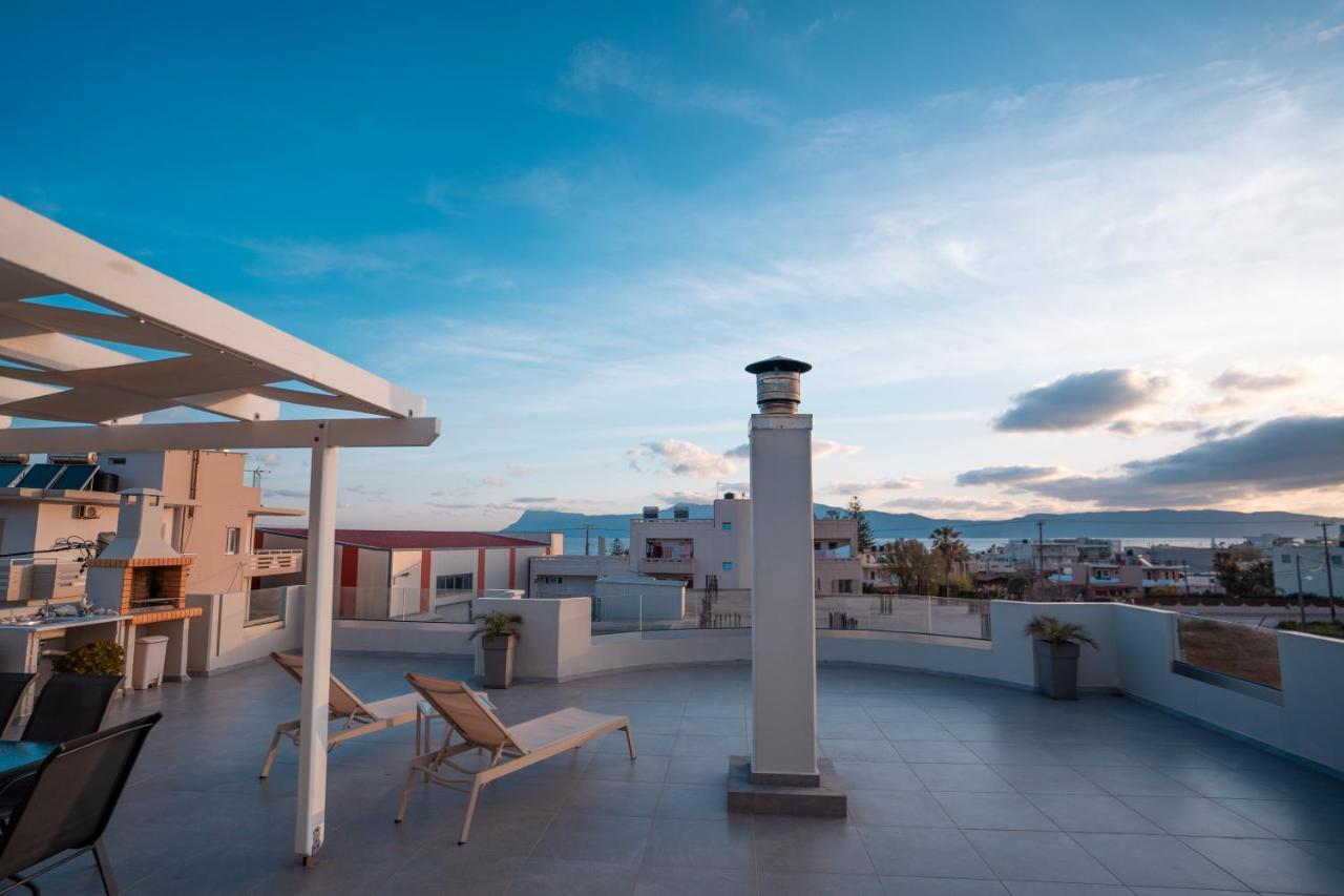 Home Sweet Home - Big Balcony With Great View Kíssamos Exteriér fotografie