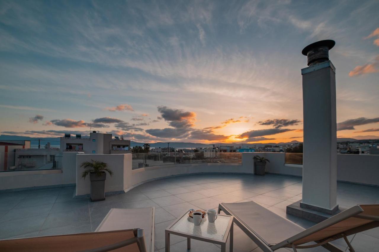 Home Sweet Home - Big Balcony With Great View Kíssamos Exteriér fotografie
