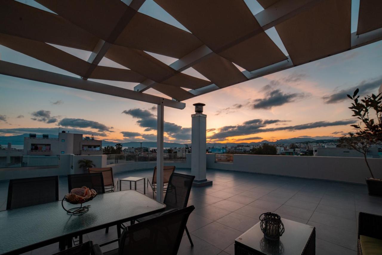 Home Sweet Home - Big Balcony With Great View Kíssamos Exteriér fotografie