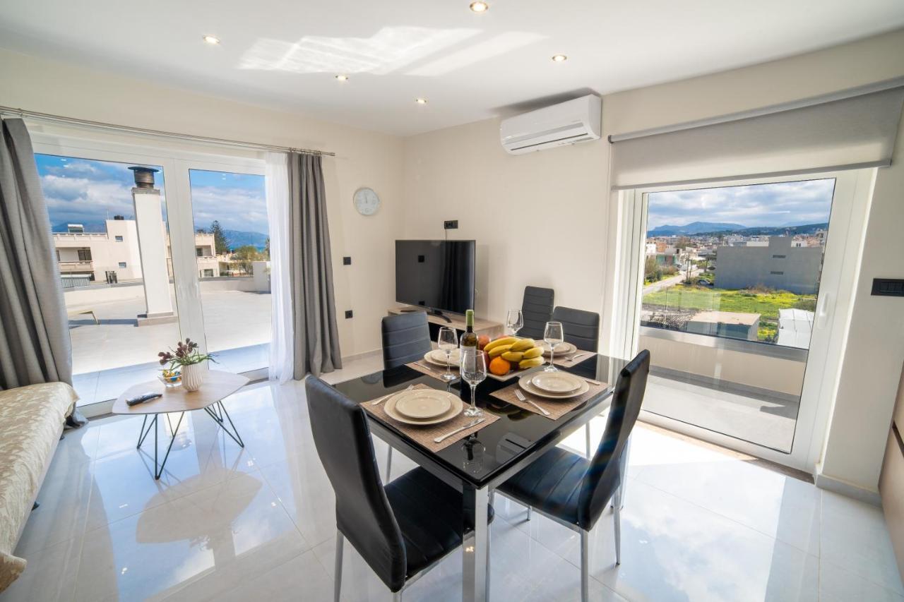 Home Sweet Home - Big Balcony With Great View Kíssamos Exteriér fotografie