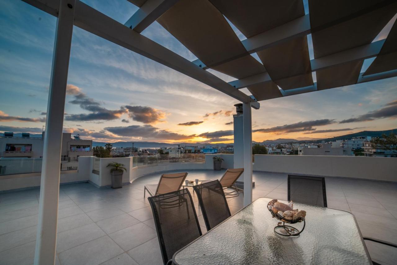 Home Sweet Home - Big Balcony With Great View Kíssamos Exteriér fotografie