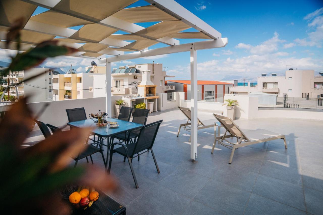 Home Sweet Home - Big Balcony With Great View Kíssamos Exteriér fotografie
